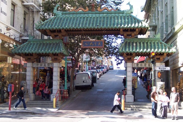 Chinatown In San Francisco County California